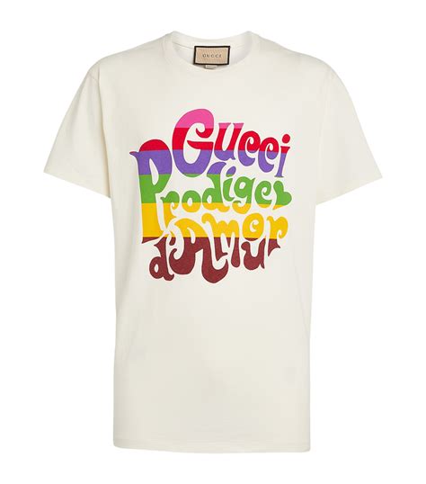 gucci t shirt dame|t shirt amour gucci.